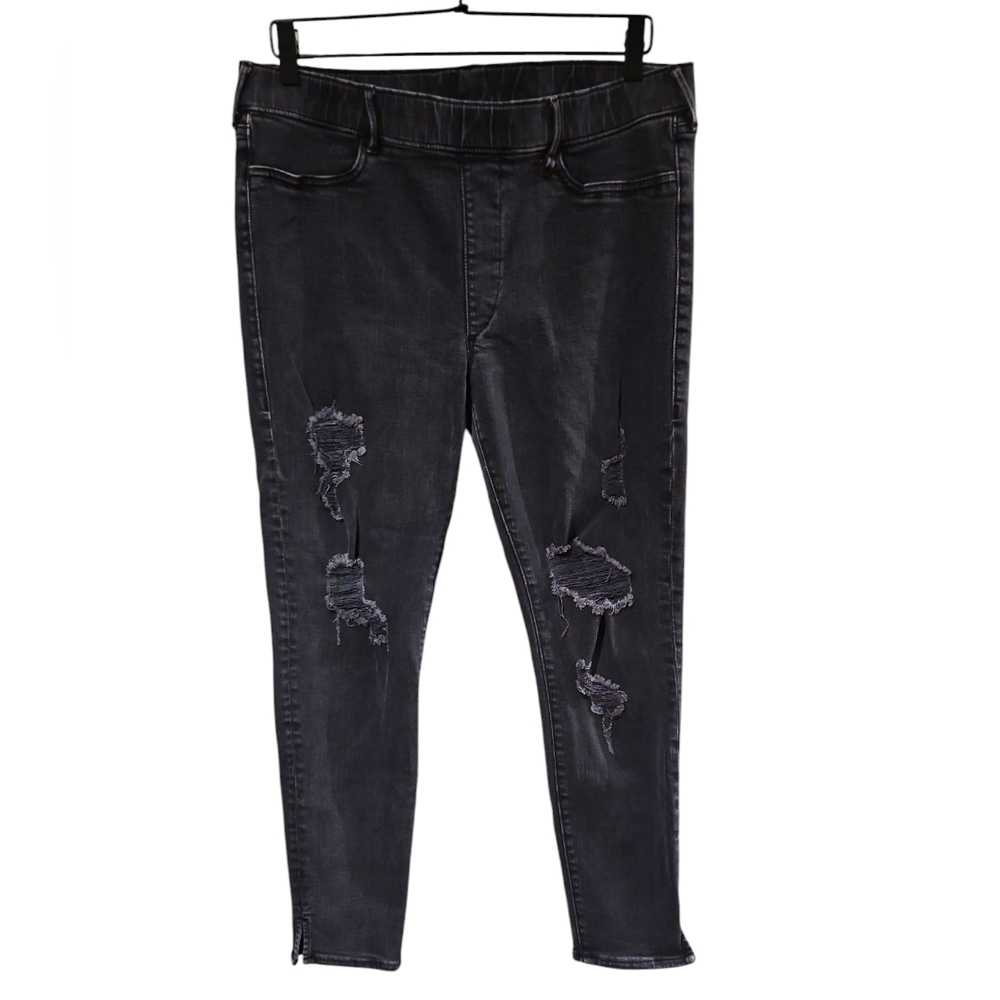 True Religion Black Jeans XL